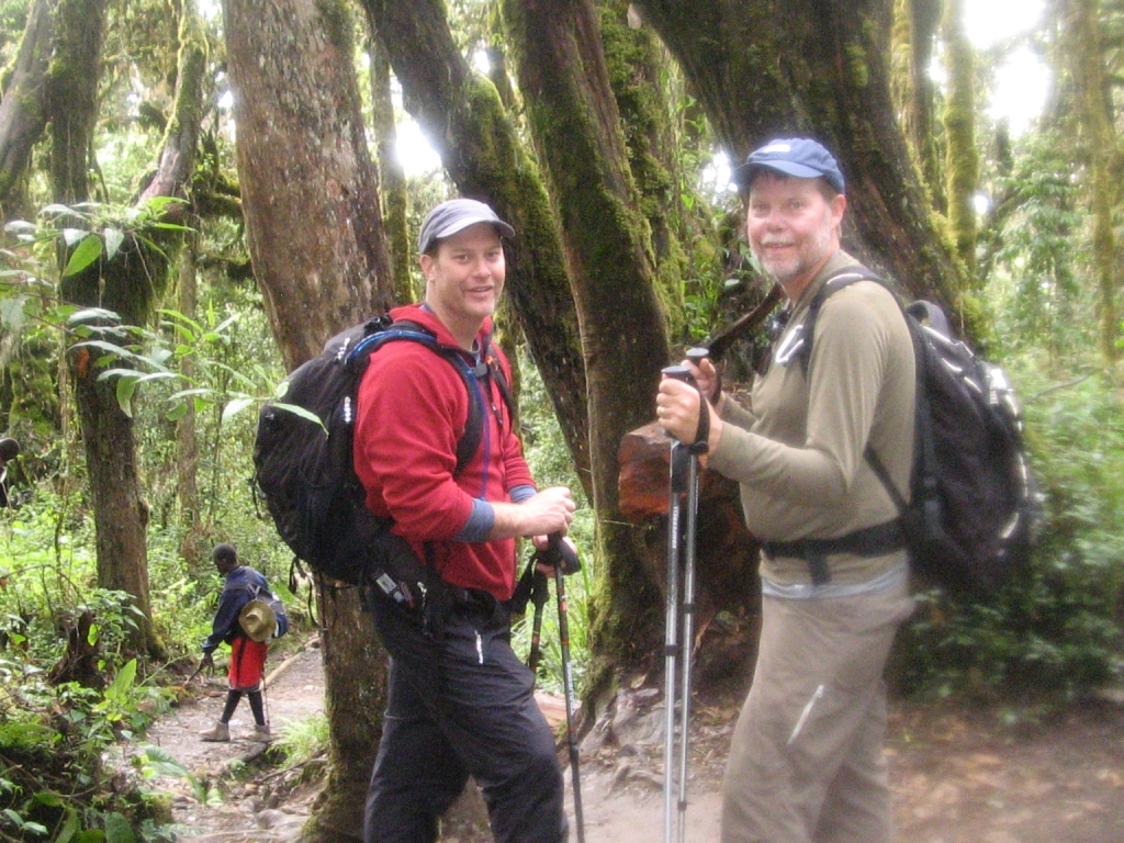 In the Mt. Kilimanjaro Rain Forest