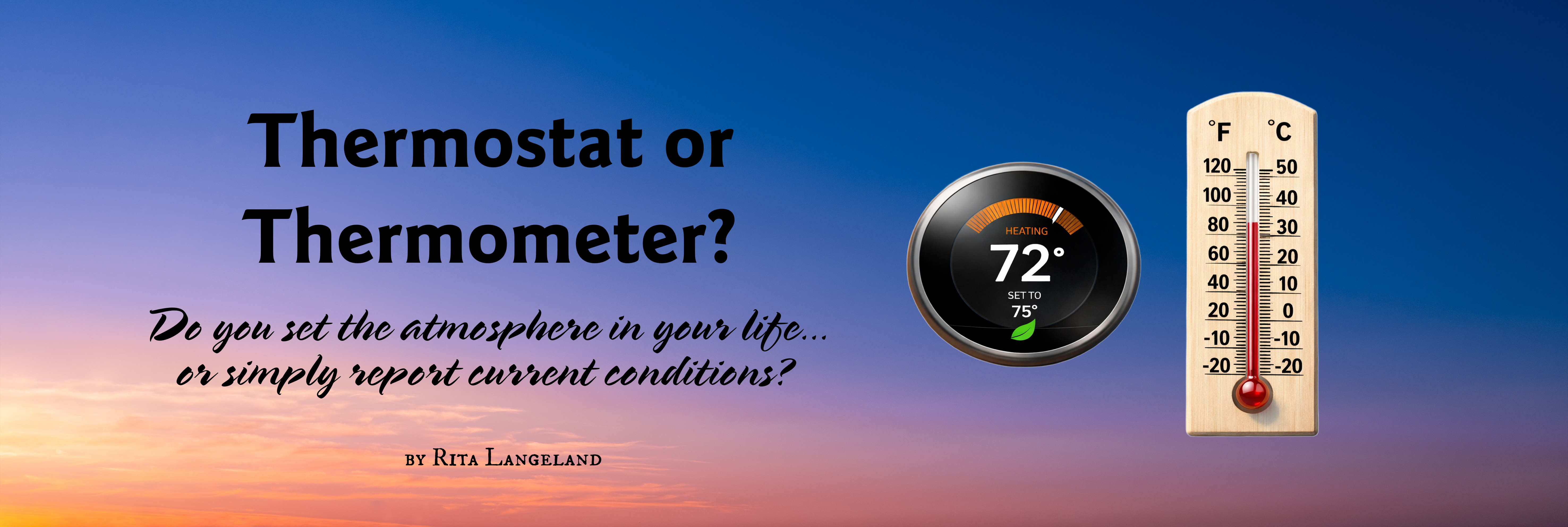 Thermometer Title Banner